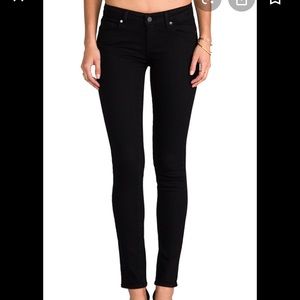 Paige Skyline Skinny Jeans in black